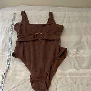 Old Navy Brown Women Swim One Piece
